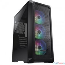 Cougar Archon 2 Mesh RGB Black, 3х120мм ARGB Fan, ARGB Fan Hub, без БП, черный, ATX