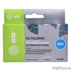 Картридж струйный Cactus №903 CS-T6L99AE черный (300стр.) для HP OJP 6950/6960/6970