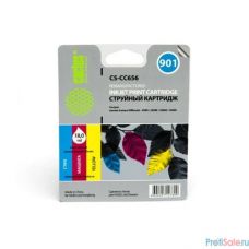 Картридж струйный Cactus CS-CC656 №901 многоцветный для HP DJ 4500 series/J4524/J4535/J4580/J4624/J4660/J4680 (18мл)