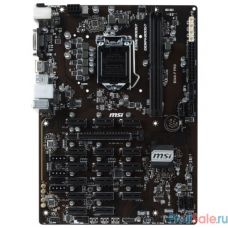 MSI B360-F PRO RTL { Socket 1151, Intel®B360, 2xDDR4-2666, DVI-D+HDMI, 1xPCI-Ex16, 17xPCI-Ex1, 4xSATA3, 8 Ch Audio, GLan, (4+2)xUSB2.0, (2+2)xUSB3.1, 1xPS/2, ATX}