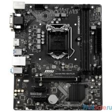 MSI H310M PRO-VDH PLUS {ntel H310 LGA1151 2xDDR4-2666 1xPCIEX16 2xPCIEX1 4xSATA 2xUSB3.1 4xUSB2.0 VGA DVI HDMI mATX }