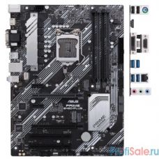 Материнская плата Asus PRIME B460-PLUS Soc-1200 Intel B460 4xDDR4 ATX AC`97 8ch(7.1) GbLAN RAID+VGA+DVI+HDMI