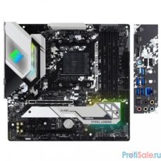 Плата материнская Asrock Asrock B550M STEEL LEGEND , AM4, AMD B550, mATX, BOX