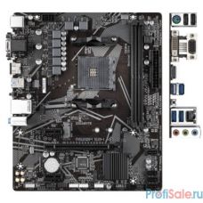 Материнская плата Gigabyte A520M S2H Soc-AM4 AMD A520 2xDDR4 mATX AC`97 8ch(7.1) GbLAN RAID+VGA+DVI+HDMI