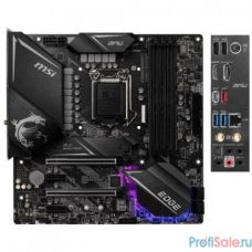 Материнская плата MSI MPG Z490M GAMING EDGE WIFI / Intel Z490 LGA1200 4xDDR4-4800 4xSATA 2xM.2 WIFI BT DP HDMI / mATX