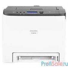 Ricoh P C301W Цветной лазерный принтер, A4, 256Мб, 25стр/мин, дуплекс, PCL, PS3, LAN, WiFi, старт.картр.(1000стр), самозапуск (408335)
