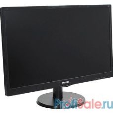 LCD PHILIPS 23.6" 243V5QSBA (00/01) черный {VA, 1920x1080, 8ms, 250 cd/m2, 178°/178° 3000:1 (DCR 10M:1), D-Sub, DVI}