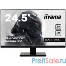 IIYAMA 24.5" G2530HSU-B1 черный {TN LED 1920x1080 1ms 75Гц 16:9 250cd 170гр/160гр D-Sub HDMI DisplayPort}