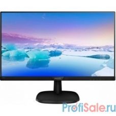 LCD PHILIPS 23.8" 243V7QJABF (00/01(86)) черный {IPS 1920x1080 5ms 178/178 250cd D-Sub HDMI DisplayPort}