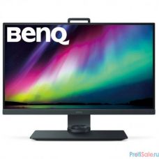 LCD BenQ 27" SW271 Серый-черный {IPS LED 3840x2160 5ms 16:9 350cd/m2 1000:1 178/178 HDR10 HDMI2.0x2 DisplayPort1.4 USB-TypeC AudioOut CardReader}