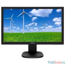 LCD PHILIPS 23.6" 243S5LHMB (00/01) черный {TN 1920x1080 1ms 1000:1 16:9 250cd D-Sub HDMI}