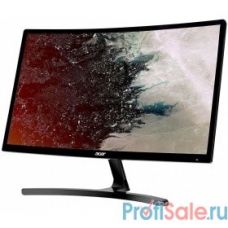 LCD Acer 23.6" ED242QRAbidpx черный {VA 1920х1080 4мс 144Гц 8bit Curved 250cd/m2 178°/178° 100M:1 DVI HDMI DisplayPort}