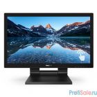 LCD PHILIPS 21.5" 222B9T TOUCH черный {TN LED 1920x1080@60Hz 2ms 16:9 170°/160° 250cd 1000:1 HDMI DVI D-Sub USBhub 2Wx2 audioout}