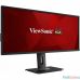 LCD Viewsonic 34" VG3448 черный с поворотом экрана {VA 3440x1440 5ms 178/178 300cd 3000:1 2xHDMI1.4 DisplayPort MiniDP USB-Hub 100Hz колонки HAS Swivel Tilt VESA}