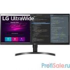 LCD LG 34'' 34WN750-B черный {IPS 3440x1440 300cd 178/178 1000:1 16.7M 5ms 2xHDMI DipslayPort USB-Hub Height adj Tilt Speakers Audio out}