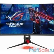 ASUS LCD 27" XG27WQ Gaming ROG Strix черный  (VA 2560x1440 165Hz 1ms 8bit 178/178 450cd 3000:1 DisplayHDR400 2xHDMI2.0 DisplayPort1.2 FreeSync FlickerFreeAudioOut 2xUSB3.0 VESA} [90LM05I0-B01970]