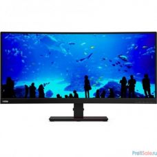 LCD Lenovo 34" T34w-20 ThinkVision черный {VA 3440x1440 60Hz 4ms 21:9 3000:1 350cd 8bit 178/178 DisplayPort1.2 HDMI2.0 4xUSB3.1 Type-C HAS Pivot VESA} [61F3GAT1EU]