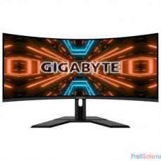 Gigabyte 34" G34WQC(-EK) Gaming Monitor черый {VA 3440x1440 144Hz 1ms 8bit 178/178 350cd 3000:1 DisplayHDR400 2xHDMI2.0 2xDisplayPort1.4 FreeSync G-Sync(comp) AudioOut 2x2W VESA}