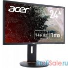 LCD Acer 24" XF240QSbiipr Black/orange {TN 1920x1080 144Hz 1ms 170/160  300cd 16:9 2xHDMI DisplayPort} [UM.UX0EE.S01]