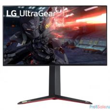 LCD LG 27" 27GN950-B чёрный {IPS, LED, Wide, 3840x2160, 144Hz, 1ms, 178°/178°, 750 cd/m, 1000:1, +DP, +2xHDMI, +MM, +2xUSB, +Pivot}