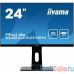 IIYAMA 23.8" XUB2492HSN-B1 {IPS 1920х1080 250cd 178/178 1000:1 80M:1 16.7M 4ms D-Sub HDMI DisplayPort USB-Hub}