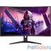 LCD AOC 31.5'' CQ32G2SE {VA 2560х1440 Curved 300cd 178/178 3000:1 1ms D-Sub 2xHDMI DisplayPort}