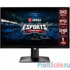 MSI 24.5" Optix MAG251RX черный {IPS 1920x1080 240Hz 1ms USB Type C,2х HDMI, DP}