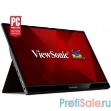 LCD Viewsonic 15.6" VG1655 {IPS Portable Monitor 1920x1080 6ms 250cd/m2 178°/178° 50Mln:1 60Hz mini-HDMI 2*USB-С колонки Pivot Tilt Silver}