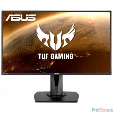 ASUS LCD 27" VG279QR ProGaming {IPS 1920x1080 1ms 300cd 178/178 8bit(6bit+FRC) 165Hz HDR400 2xHDMI1.4 DisplaPort1.2 G-SYNC 2x2W HAS Tilt Swivel Pivot VESA} [90LM04G0-B03370]