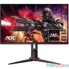 LCD AOC 23.8" Gaming 24G2ZU {IPS1920x1080 240Hz 0.5ms 350cd 16:9 1000:1 8bit(6bit+FRC) 170/160 2xHDMI2.0 DisplayPort1.2 FreeSync(Prem) 4xUSB3.0 AudioOut 2x2W VESA}