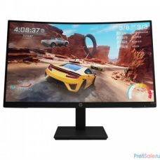 LCD HP 27" OMEN X27qc [32H02AA] {VA Curved 2560x1440 165Hz 1ms 178/178 350cd 3000:1 8bit HDMI2.0 DisplayPort1.4 FreeSync(Prem) AudioOut VESA}