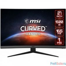 MSI 23.6" MAG ARTYMIS 242C {1920x1080 (матовый))/Curved/VA/165Hz/1ms/2xHDMI(1.4)/1xDP(1.2)/metallic grey/FreeSync Premium} [9S6-3BA81T-012]