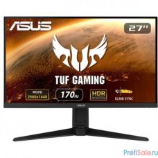 ASUS LCD 27" VG27AQL1A {IPS 2560x1440 170hz 1ms 178/178 330cd 1000:1 10bit(8bit+FRC) 330cd(470cd) HDR10 DisplayHDR400 2xHDMI2.0 DisplayPort1.2 FreeSyncAudioOut 2x2W VESA}