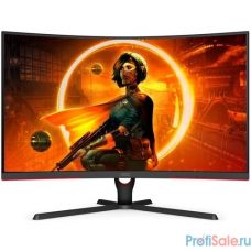 LCD AOC 31.5'' C32G3AE Black-Red {VA curved1920x1080 165Hz 1ms 178/178 250cd 80M:1 2xHDMI2.0 DisplayPort}
