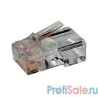 Hyperline PLUG-8P8C-U-C5 Разъем RJ-45(8P8C) под витую пару, категория 5e (50 µ"), универсальный 1шт