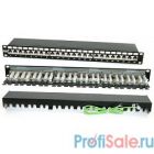 Hyperline PP2-19-24-8P8C-C6A-SH-110D Патч-панель 19", 1U, 24 порта RJ-45 полн. экран., категория 6A, 110 IDC