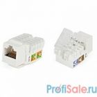 Hyperline KJNE-8P8C-C6-90-WH Вставка Keystone Jack RJ-45(8P8C), категория 6, 110 IDC, заделка с помощью NE-TOOL, белая