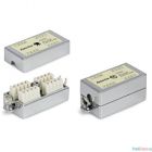 Hyperline CA-IDC-C5e-SH-F-WH Проходной адаптер (coupler), Dual IDC, категория 5e, 4 пары, экранированный