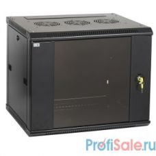 ITK LWR5-09U66-GF Шкаф LINEA W 9U 600x600 мм дверь стекло, RAL9005