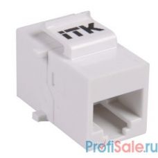 ITK CS7-1C5EU Проходной адаптер кат.5E UTP, RJ45-RJ45, тип Keystone Jack