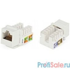 Hyperline KJ9-8P8C-C5e-90-WH Вставка Keystone Jack RJ-45(8P8C), категория 5e, белая