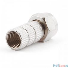 Cablexpert F Коннектор для кабеля RG6, 5шт, с уплот. рез. кольцом (SPL6-02)