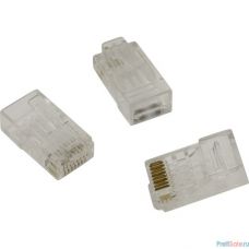 Exegate EX283691RUS Коннектор RJ-45 Кат.6 (8P8C) ExeGate под одножильный кабель (1шт)