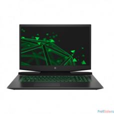 HP Pavilion Gaming 17-cd1062ur [22Q97EA] black/green 17.3" {FHD i7-10750H/16Gb/1Tb+512Gb SSD/RTX2060 MAX Q 6Gb/DOS}