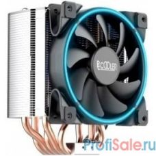 PCCooler Кулер GI-H58U CORONA B LGA2066/2011/1366/115X/775/AM4/3/3+/AM2/2+/FM1/2/2+ (10 шт/кор, TDP 240W, 120mm PWM SilentPro Blue LED FAN, 5 тепловых трубок 8мм, 1000-1800RPM, 26,5dBa)