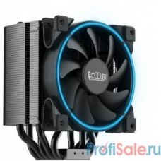 PCCooler Кулер GI-H58UB CORONA B LGA2066/2011/1366/115X/775/AM4/3/3+/AM2/2+/FM1/2/2+ (10 шт/кор, TDP 240W, 120mm PWM SilentPro Blue LED FAN, 5 тепловых трубок 8мм, 1000-1800RPM, 26,5dBa)