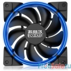 PCCooler Вентилятор CORONA BLUE 120x120x25 мм (PWM, 40шт./кор, пит. от мат.платы и БП, 800-1800 об/мин) Retail