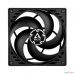 Case fan ARCTIC  P14 SILENT (black/black) - retail (ACFAN00139A) 