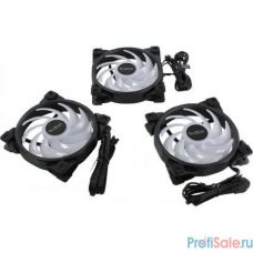 PCCooler HALO FRGB (3 in 1) Вентилятор PCCooler HALO FRGB KIT (3 IN 1) 120x120x25 мм (PWM, Addressable, RGB контроллер, 20шт./кор, пит. от мат.платы и БП, 1000-2000 об/мин) Retail