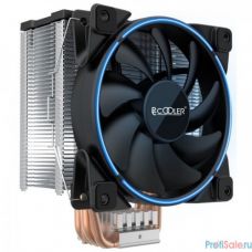 PCCooler GI-X5B V2 Кулер S775/115X/20XX/AM2/AM3/AM4 (24 шт/кор, TDP 160W, вент-р 120мм с PWM, Blue LED FAN, 5 тепловых трубок 6мм, 1000-1800RPM, 26.5dBa)